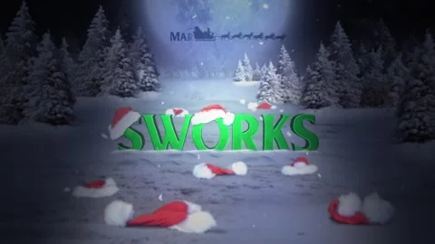 Christmas Holidays Logo Intro Stock After Effects