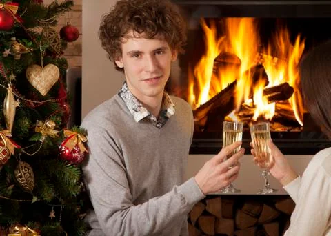 Christmas holidays Stockfoto's