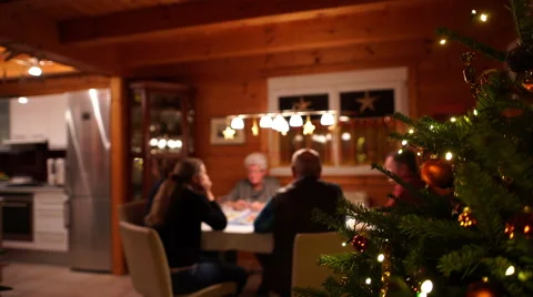Christmas at home Stock Footage 45482063