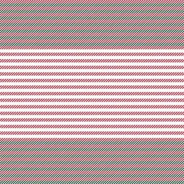 Christmas Horizontal Striped seamless pattern design Stock Illustration