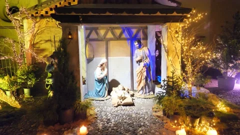Christmas hut Stock Footage 228391081
