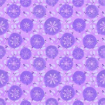 Christmas ice scribble seamless snowflakes pattern for wrapping paper and f.. 스톡 일러스트