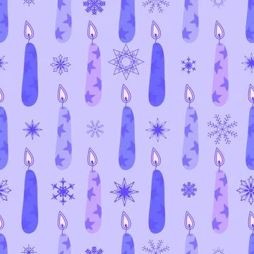 Christmas ice scribble seamless snowflakes pattern for wrapping paper and f.. 스톡 일러스트