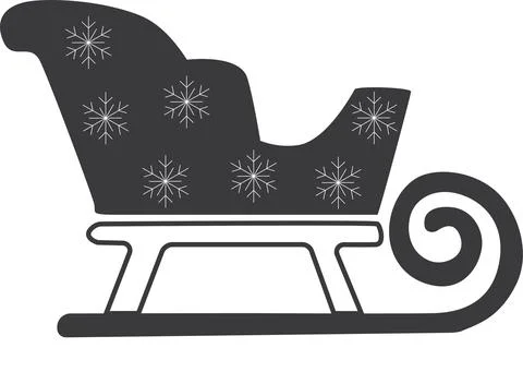 Christmas icons set. Vector illustrations. Stock Illustration