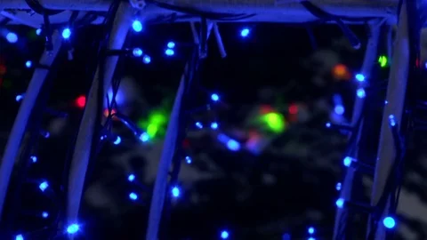 Christmas illumination Stock Footage 122556770