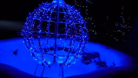 Christmas illumination Stock Footage 122556800