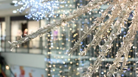 Christmas illuminations. Stock Footage 58177602