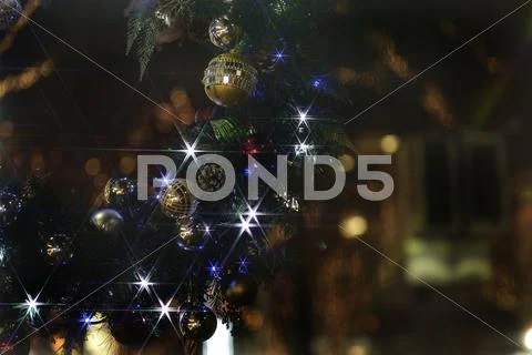 Christmas Illuminations Stock Photos