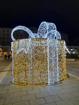Christmas illuminations Foto stock
