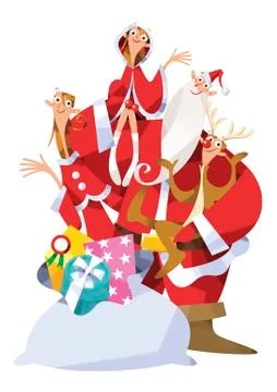 Christmas Ilustração Stock
