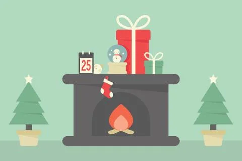 Christmas Illustrazione stock