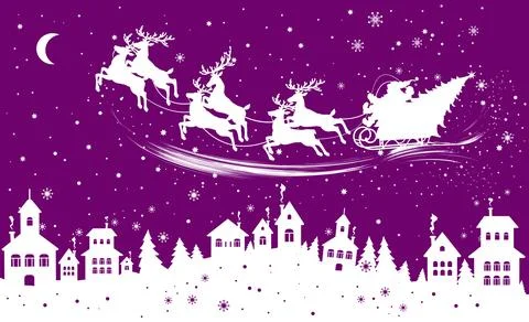 Christmas illustration. Stock Illustration