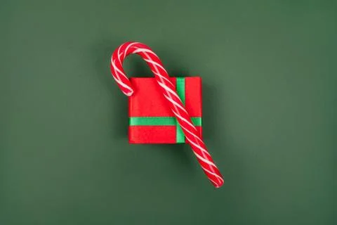 Christmas inspired flatlay Stock Photos