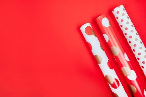 Christmas inspired flatlay Stock Photos