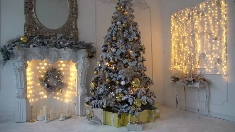 Christmas interior background 動画素材 99398050