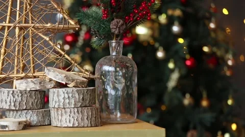 Christmas interior background Stock Footage 99461337