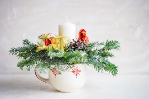 Christmas interior concept Stock Photos