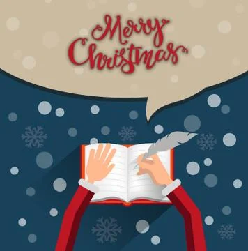Christmas invitation Stock Illustration