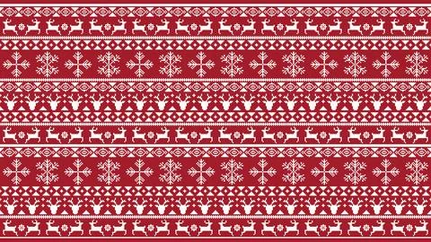 Christmas Jumper Pattern EPS Vector Stock Illustration