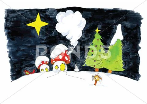 Christmas-kabouters Stock Illustration