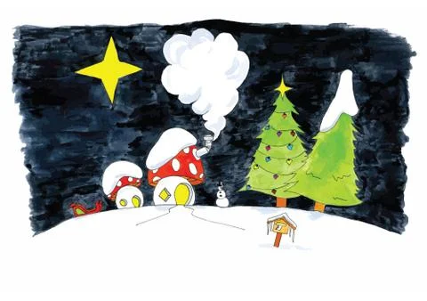 Christmas-kabouters Stock Illustration
