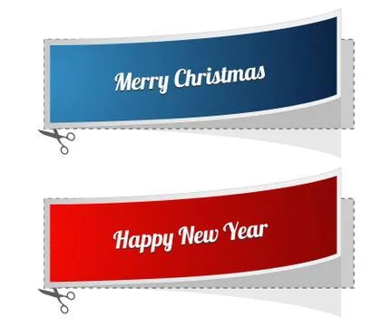 Christmas label Stock Illustration