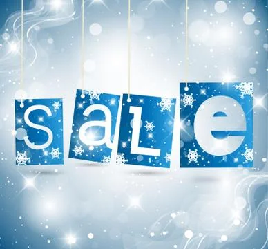 Christmas label vector illustration Stock Illustration