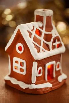 Christmas lamp Stock Photos