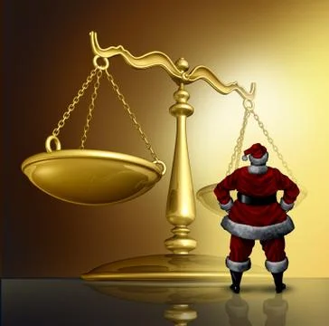 Christmas Law Stock Illustration