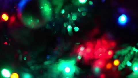 Christmas light background. Holiday glowing backdrop. Vidéo 101222301