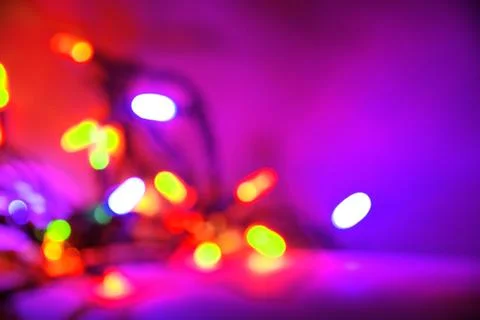 Christmas light background Stock Photos
