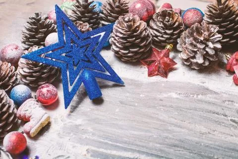 Christmas light background Stock Photos