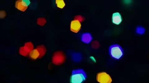 Christmas light defocus Stock-Footage 42783959