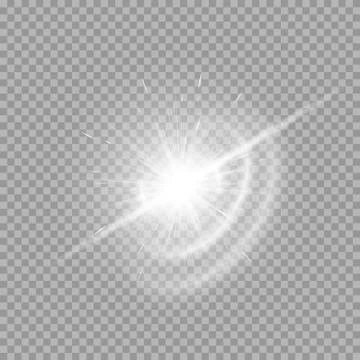 Christmas Light Effect Stock Illustration