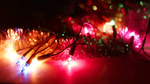 Christmas light Stockbeeldmateriaal 33460799