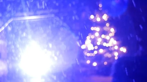 Christmas with light Stockbeeldmateriaal 83566273