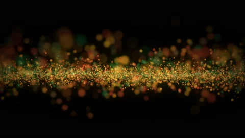 Christmas light glitter wave motion background Stock Footage 119326104