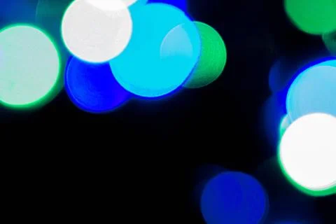 Christmas Light Pattern Stock Photos