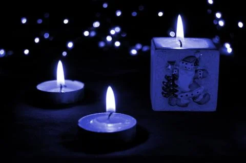 Christmas light Stock Photos