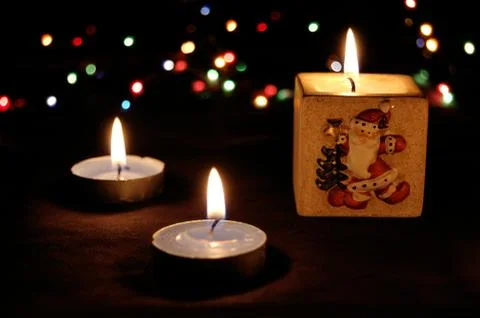 Christmas light Stock Photos