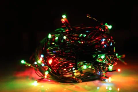 Christmas light Stock Photos