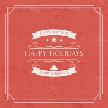 Christmas light vector background. Card or invitation Stock Illustration