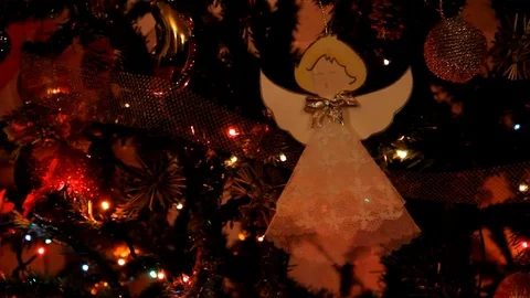 Christmas light2 Stock Footage 101711368