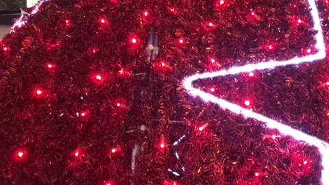 Christmas lighting Video stock 144395105