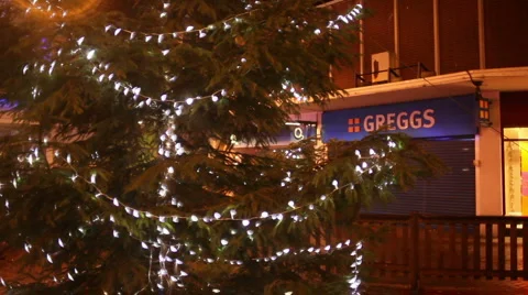 Christmas lights 002 Stock Footage 5299485