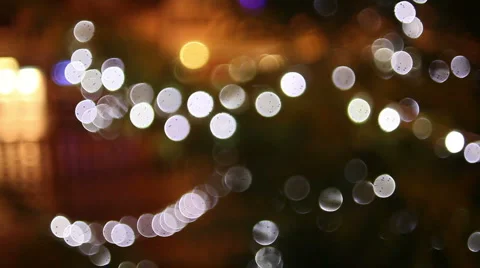 Christmas lights 006 Stock Footage 5299509