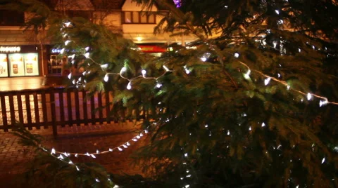 Christmas lights 007 Stock Footage 5299523