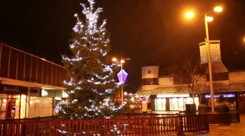 Christmas lights 010 Stock Footage 5299572