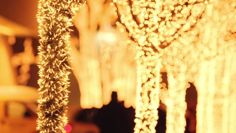 Christmas Lights 1 Stock Footage 254188077