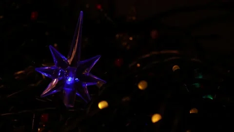 Christmas lights 3 Stock Footage 163059723